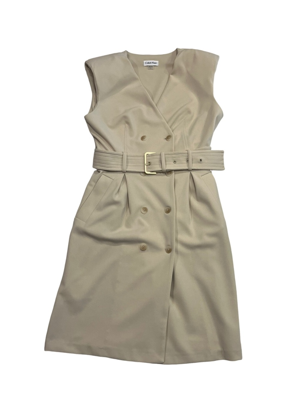 Calvin Klein Belted Dress NWOT Size 8